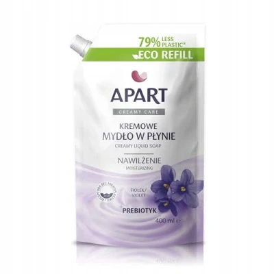 Afbeelding van Apart, Handzeep, Natuurlijk Prebiotic Navulling Romig Vloeibare Zeep Passiebloem &amp; (Vloeibare zeep, 400 ml)