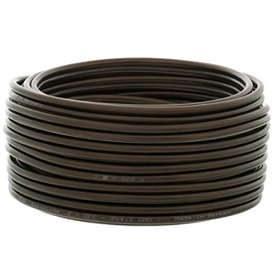 Afbeelding van DCSk 15m 2x4,0mm² luidsprekerkabel zwart OFC koperen kabel voor HiFi audio 99,99% volledig met isolatie