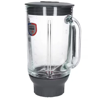 Afbeelding van DeLonghi AW22000005 hulpstuk keukenmachine KAH359GL glazen mengbeker 1,2LTR.