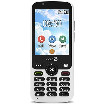 Afbeelding van Doro 7010 4G White Smart Mobile Phone