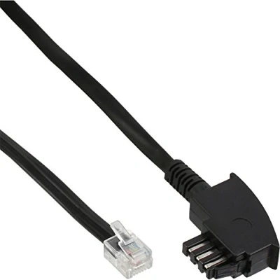 Afbeelding van InLine® TAE N connector kabel, 20m
