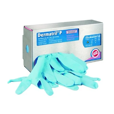 Afbeelding van KCL Dermatril P 743 10 Wegwerphandschoen 50 stuk(s) Nitril Maat (handschoen): 10, XL