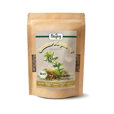 Afbeelding van Biojoy BIO Ogentroost (100 g), gedroogd en gesneden, zonder additieven (Euphrasia rostkoviana)