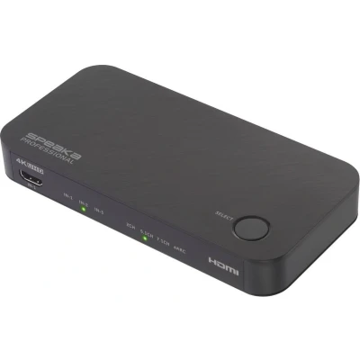 Afbeelding van SpeaKa Professional TV, receiver, Audio Extractor SP HDA 510 [HDMI HDMI] 3840 x 2160 Pixel eARC, S/PDIF + analoge uit