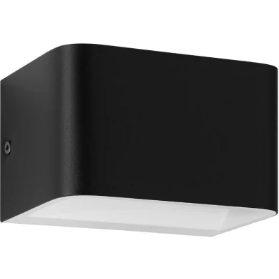 Afbeelding van EGLO Sania 4 Wandlamp LED 13 cm Zwart/Wit