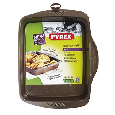 Afbeelding van Ovenschaal Pyrex Asimetria Rechthoekig Bruin 4 L