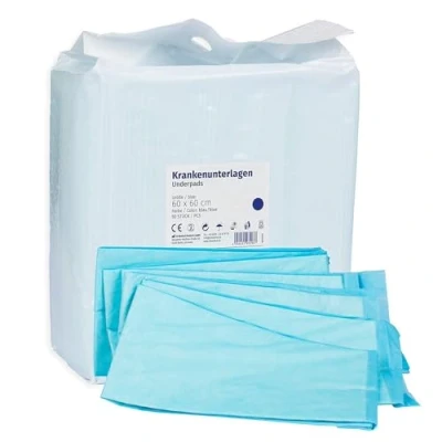 Afbeelding van SF Wegwerp Underpad 50 Stks 60x60 cm 6 lagen blauw Absorberende Incontinentie Pads Changing Mat Hygiënerecords Babby Potty