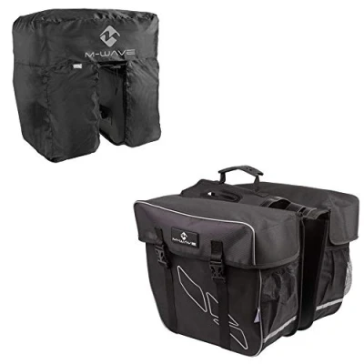 Afbeelding van M Wave Bagagedragertas Amsterdam Double, zwart, 30 l