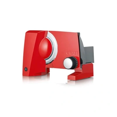 Afbeelding van Snijmachine Graef Sliced Kitchen SKS100 Rood