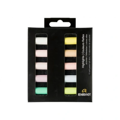 Afbeelding van Pastels set a 10 stuks halve Rsp Accentkleuren