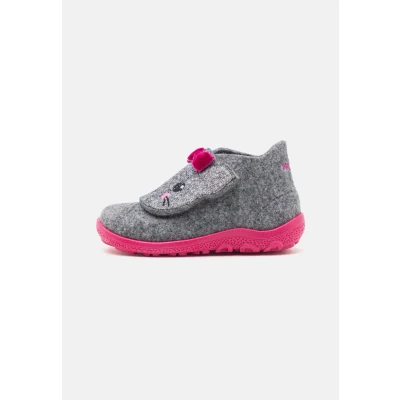 Afbeelding van Superfit Happy OCTI Unisex Pantoffels voor kinderen, Maat: 20, Hellgrau/pink Wol