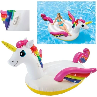 Afbeelding van Opblaasfiguur zwembad Intex Eenhoorn (Ride on, 287 x 193 cm)