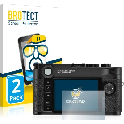 Afbeelding van BROTECT Screenprotector voor Leica M10 R Folie Beschermfolie transparant (2 Stuks)