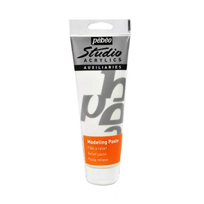 Afbeelding van Pébéo Studio acryl 250 ml modelleerpasta, wit, (1 stuk),