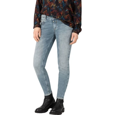 Afbeelding van TIMEZONE Dames Jeans Broeken slim ENAYTZ Fit Blauw 26W / 34L Volwassenen