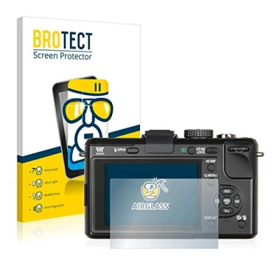 Afbeelding van BROTECT Screenprotector voor Panasonic Lumix DMC GF1 Folie Beschermfolie Beschermglas transparant