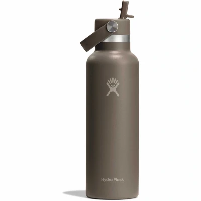 Afbeelding van Hydro Flask 21oz / 621ml Standard Mouth + Flex Straw Cap Waterfles