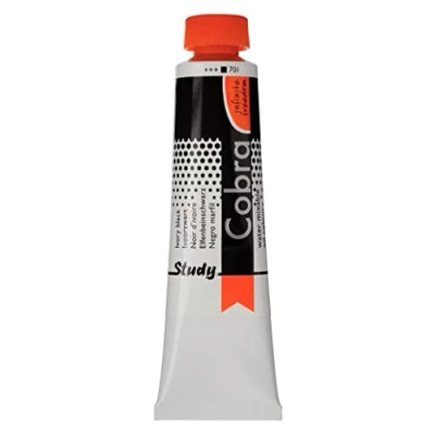 Afbeelding van Cobra Study Olieverf 40ml Ivory Black (701)