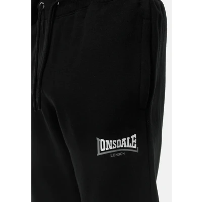 Afbeelding van Lonsdale MIT Kapuze Normale Passform Yetli Sweater met rits, Heren, Maat: 4XL, Black white grey