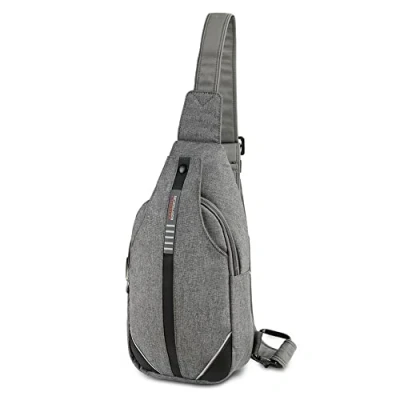 Afbeelding van Waterfly anti diefstal rugzak, crossbody draagzak, kleine multifunctionele dagrugzak voor heren en dames