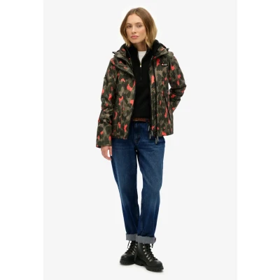 Afbeelding van Superdry Lichte jas, Dames, Maat: 44, Animal camo