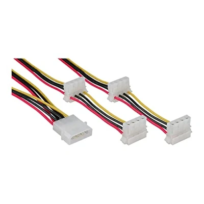 Afbeelding van InLine Voeding Y kabel intern, Interne (PC)
