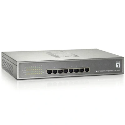 Afbeelding van 8 poorts netwerk switch LevelOne