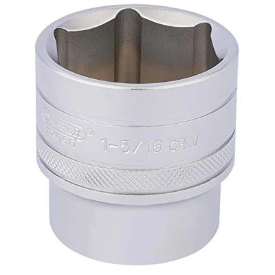 Afbeelding van Draper 16640 6 Point Imperial Socket, 1/2&quot; vierkante aandrijving, blauw