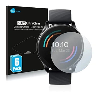 Afbeelding van Savvies (6 Stuks) Schermbeschermer voor OnePlus Watch Screen Protector Ultra Transparant