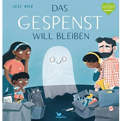 Afbeelding van das Gespenst will bleiben: Ein Bilderbuch zum Vorlesen für Kinder ab 4 Jahren über Überwinden von Vorurteilen