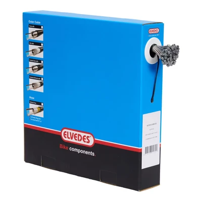 Afbeelding van Elvedes Schakel binnenkabels 2250mm RVS ø1,1mm N nippel ø4,5 x 4,5 (100 stuks)