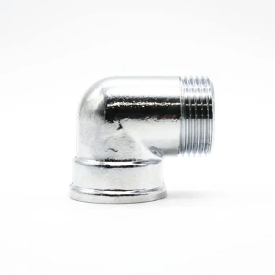Afbeelding van DOJABarcelona Messing Chroom Knie 90º 1/2&quot; Man vrouw