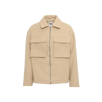 Afbeelding van Urban Classics BIG Pocket Jas, Heren, Maat: Large, Wetsand