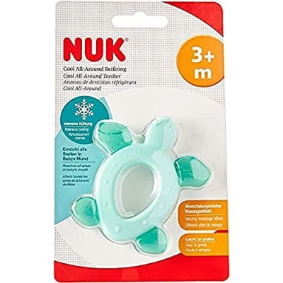 Afbeelding van NUK Cool All Around bijtring met koelelementen, vanaf 3 maanden, 1 stuk, meerkleurig
