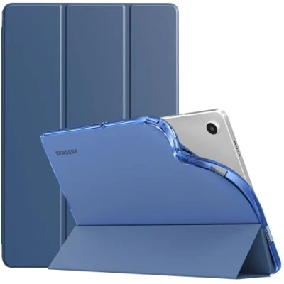 Afbeelding van TiMOVO Hoesje voor Samsung Galaxy Tab A9+/A9 Plus 11 inch 2023, slanke zachte TPU doorschijnende matte achterkant beschermhoes A9+ Tablet SM X210/X216/X218, automatisch waken/slapen,