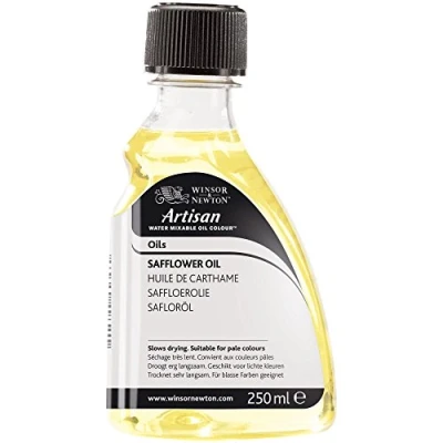 Afbeelding van Winsor &amp; Newton 3039726 Artisan Saffloerolie voor heldere watervermengbare olieverf, verhoogt de glans en transparantie van kleur 250ml fles