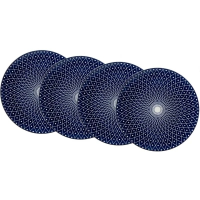 Afbeelding van Ritzenhoff &amp; Breker Plat bord ROYAL REIKO (set, 4 delig)
