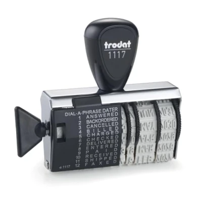 Afbeelding van Trodat Classic Line &quot;Dial a set rubber stempel datumweergave