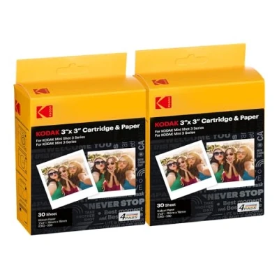 Afbeelding van KODAK 4PASS 7,6 x cm filmcartridge (60 vellen) voor Mini 3 Retro en Shot achterkant