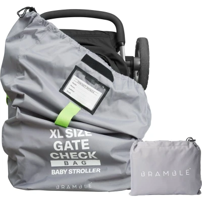 Afbeelding van Extra grote gate check reistas voor Buggy Wandelwagens Kinderwagen tas Autostoelen Zitverhogers Rolstoelen Duurzaam en waterdicht Gemakkelijk te dragen herkennen op de bagageband in luchthaven