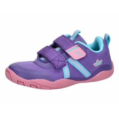 Afbeelding van LICO Aride Sneakers laag voor kinderen, Maat: 25, Violet/turquoise Textiel/ synthetisch