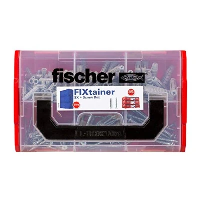 Afbeelding van Fischer fixtainer sx pluggen met schroeven 210 stuks