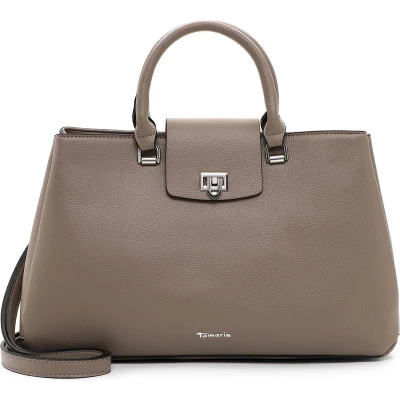 Afbeelding van Tamaris Shopper TAS Carolina Handtas darktaupe, Dames, Maat: One Size, Darktaupe