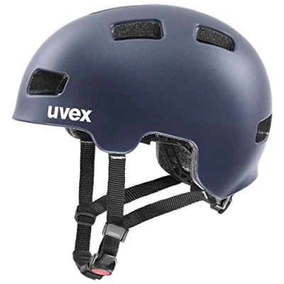 Afbeelding van uvex hlmt 4 cc lichte fietshelm voor kinderen individueel passysteem geoptimaliseerde ventilatie deep space matt 51 55 cm