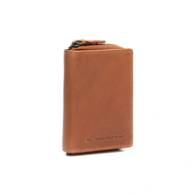 Afbeelding van The Chesterfield Brand OSUM RFID Schutz Leder 11 CM Portemonnee, Heren, Maat: One Size, Cognac
