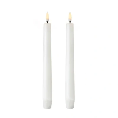 Afbeelding van Uyuni Led Tafelkaars Wit 20CM Set van 2