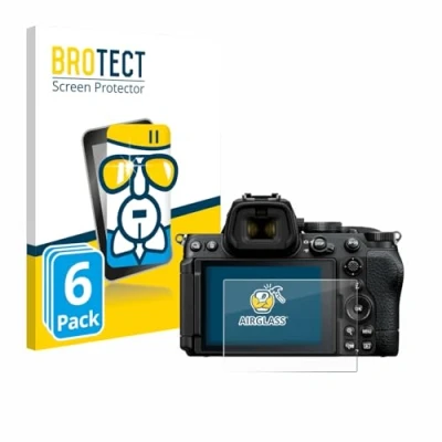 Afbeelding van BROTECT Screenprotector voor Nikon Z5 II Folie Beschermfolie Beschermglas transparant (6 Stuks)