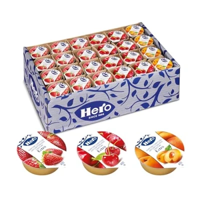 Afbeelding van Hero Jam Assorti Cups 120x25g