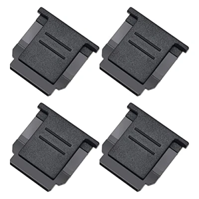 Afbeelding van the Lord of Tools 4 stuks Hot Shoe Cover Cap Protector Compatibel met Sony A6100 A6600 A3000 A3500 A6000 A6300 A6500 A58 A68 A99 A99II A7 A7III A77II A7II A7R A7RII A7RIII AV A7S