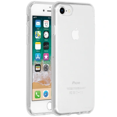 Afbeelding van Apple iPhone 6 Hoesje Siliconen en TPU (zacht) Accezz Softcase/Backcover Transparant Telefoonhoesje